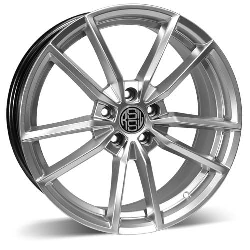 RSSW Grid Hyper Silver 16x6.5 5x100 et40 73.1