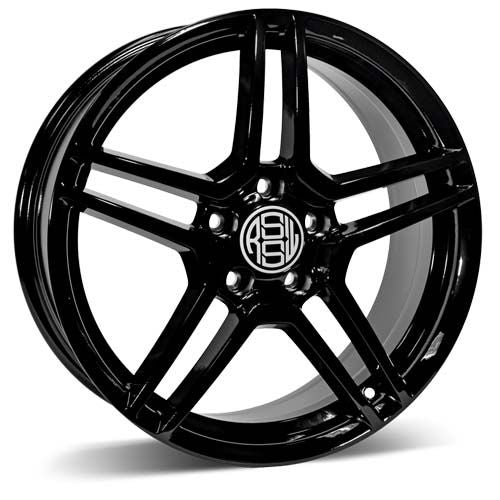 RSSW Cruiser Gloss Black 18x7.5 5x114.3 et45 67.1