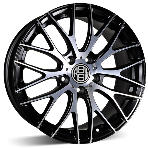 RSSW Touring Gloss Black Machined Face 18x8 5x114.3 et42 67.1