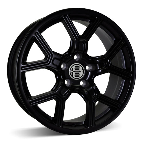 RSSW Faith Matte Black 18x8 5x108 et42 63.4
