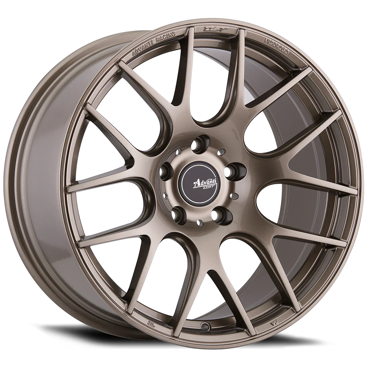Advanti Vigoroso V1 Gloss Bronze 17x8 5x100 et38 73.1