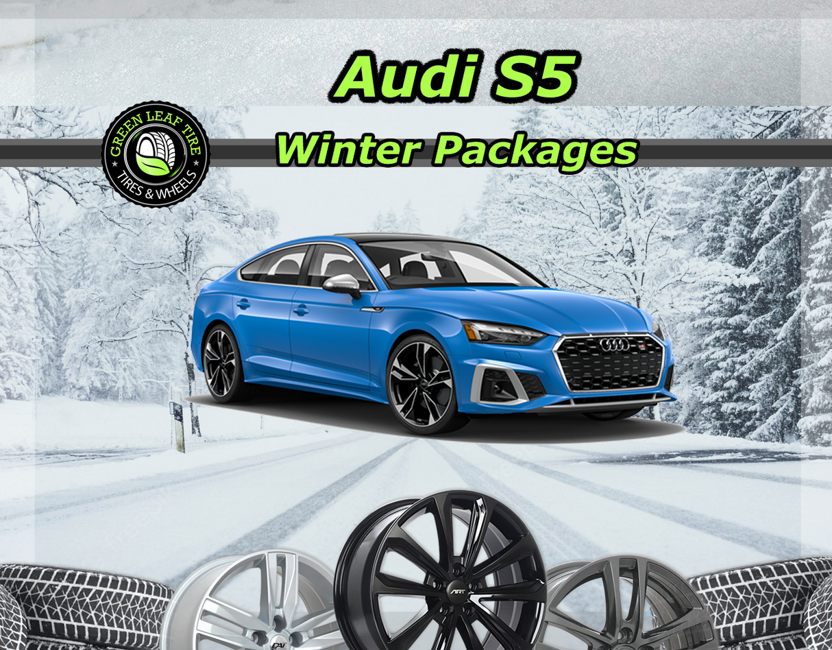 Audi S5 Winter Tire Package, 18" Alloy + Antares Grip WP