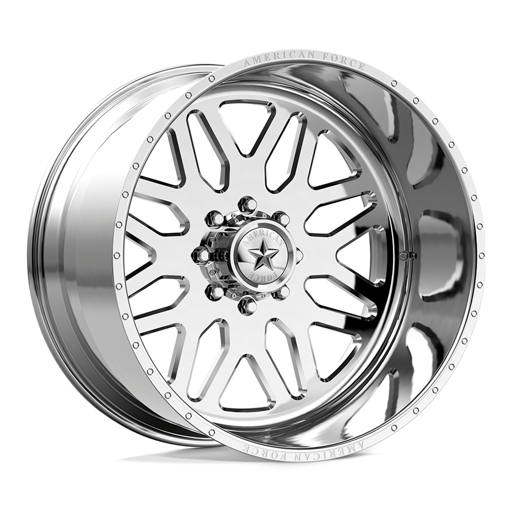 American Force AFW B02 TRAX SS POLISHED 20X10 8x165.1 et-25 122.4