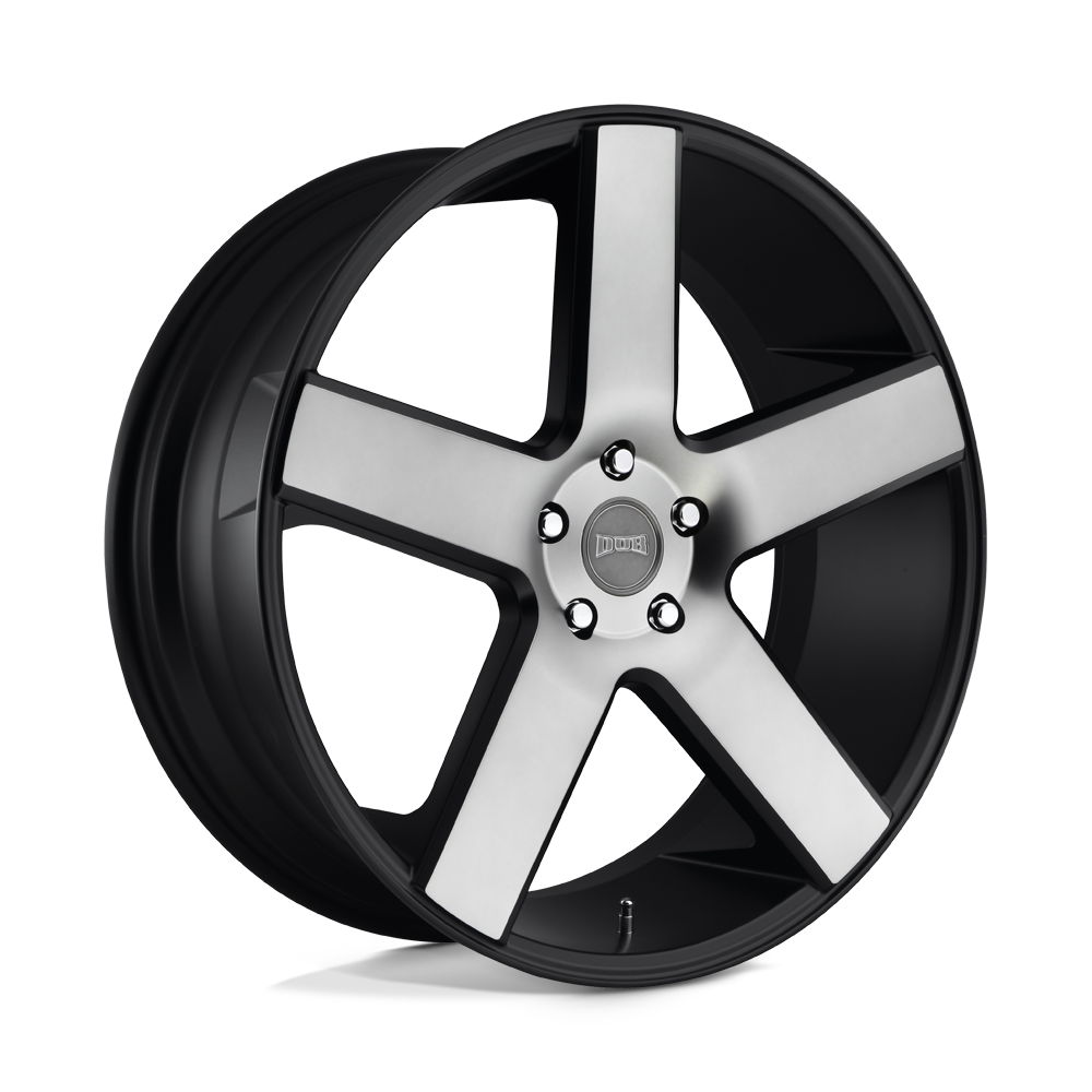DUB 1PC S116 BALLER MATTE BLACK DOUBLE DARK TINT 22X8.5 5x120 et35 72.56