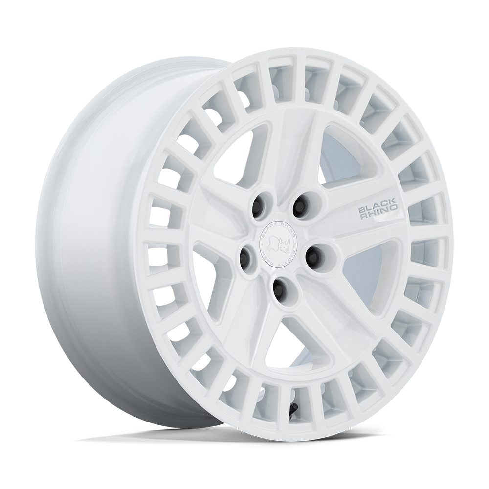 Black Rhino ALSTON GLOSS WHITE 18X8.5 5x120 et25 74.1