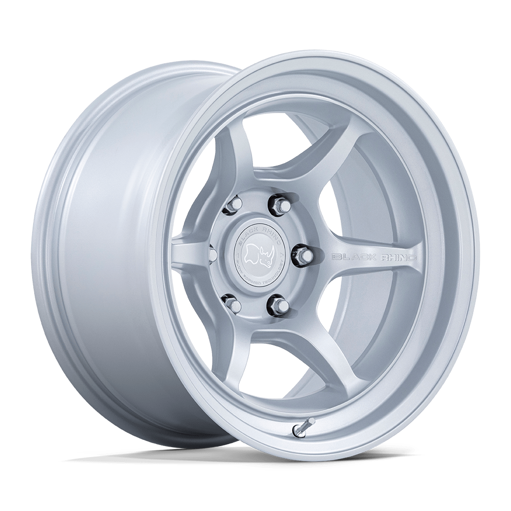 Black Rhino SHOGUN HYPER SILVER 17X8.5 5x127 et20 71.5
