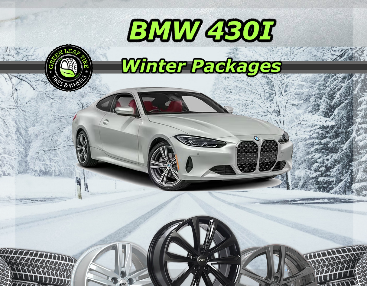 BMW 430I Winter Tire Package 18" Alloy + 225/45R18 Nankang