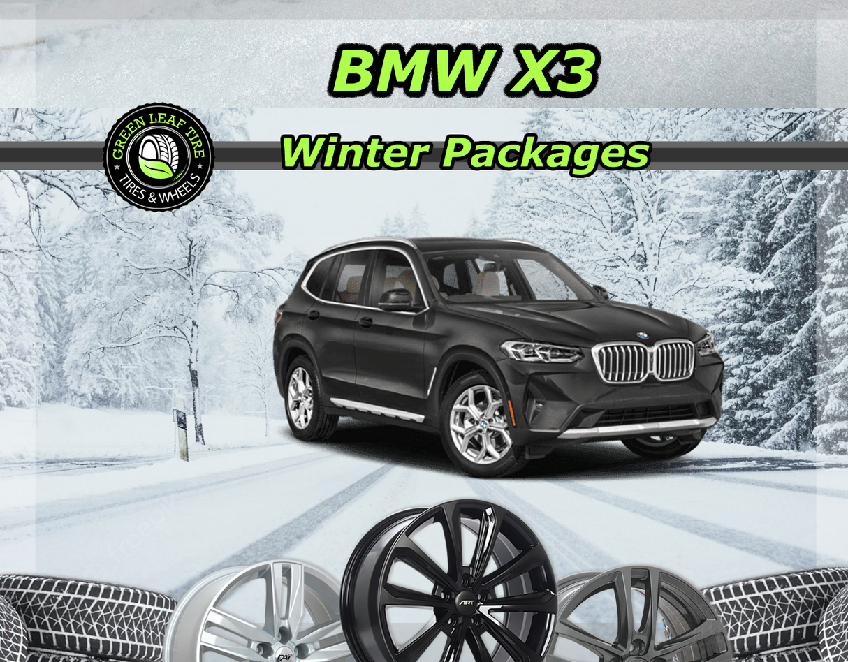 BMW X3 Winter Tire Package 18" Alloy + 235/55R18 Antares Grip 20