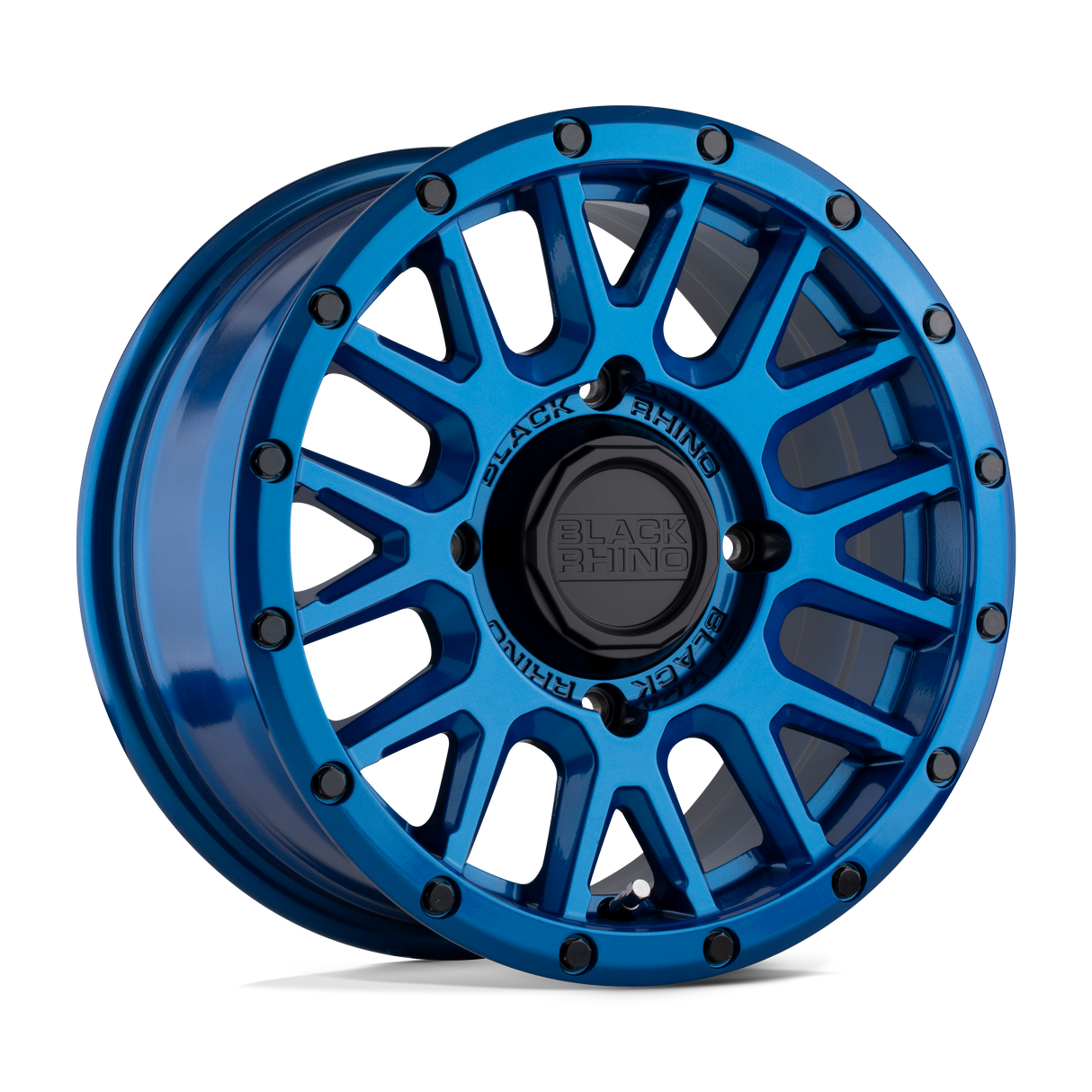 Black Rhino Powersports LA PAZ UTV BLUE W/ BLACK BOLTS 15X7 4x137 et51 106.1