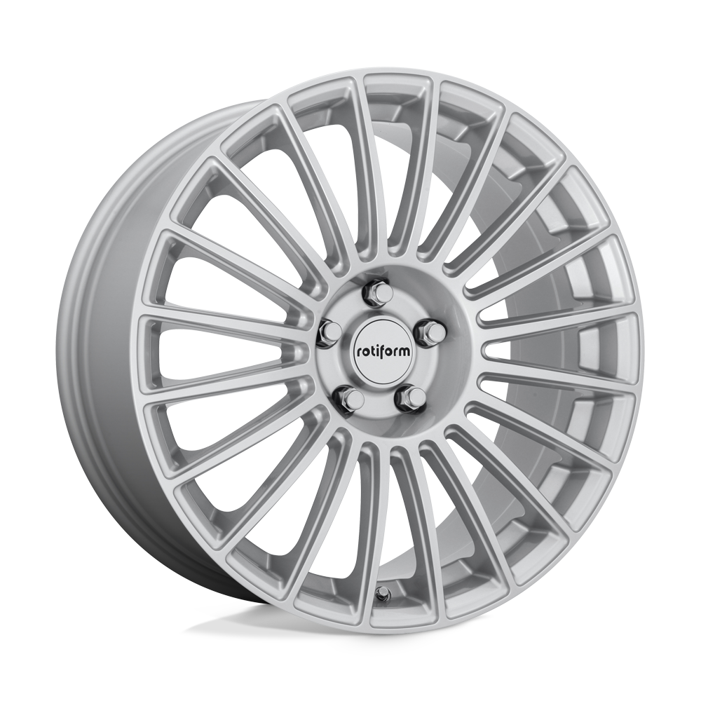 Rotiform R153 BUC GLOSS SILVER 18X9.5 5x112 et35 66.56