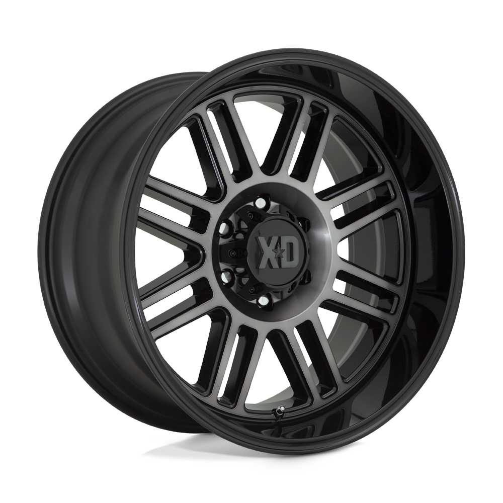 XD XD850 CAGE GLOSS BLACK W/ GRAY TINT 20X9 8x170 et18 125.1