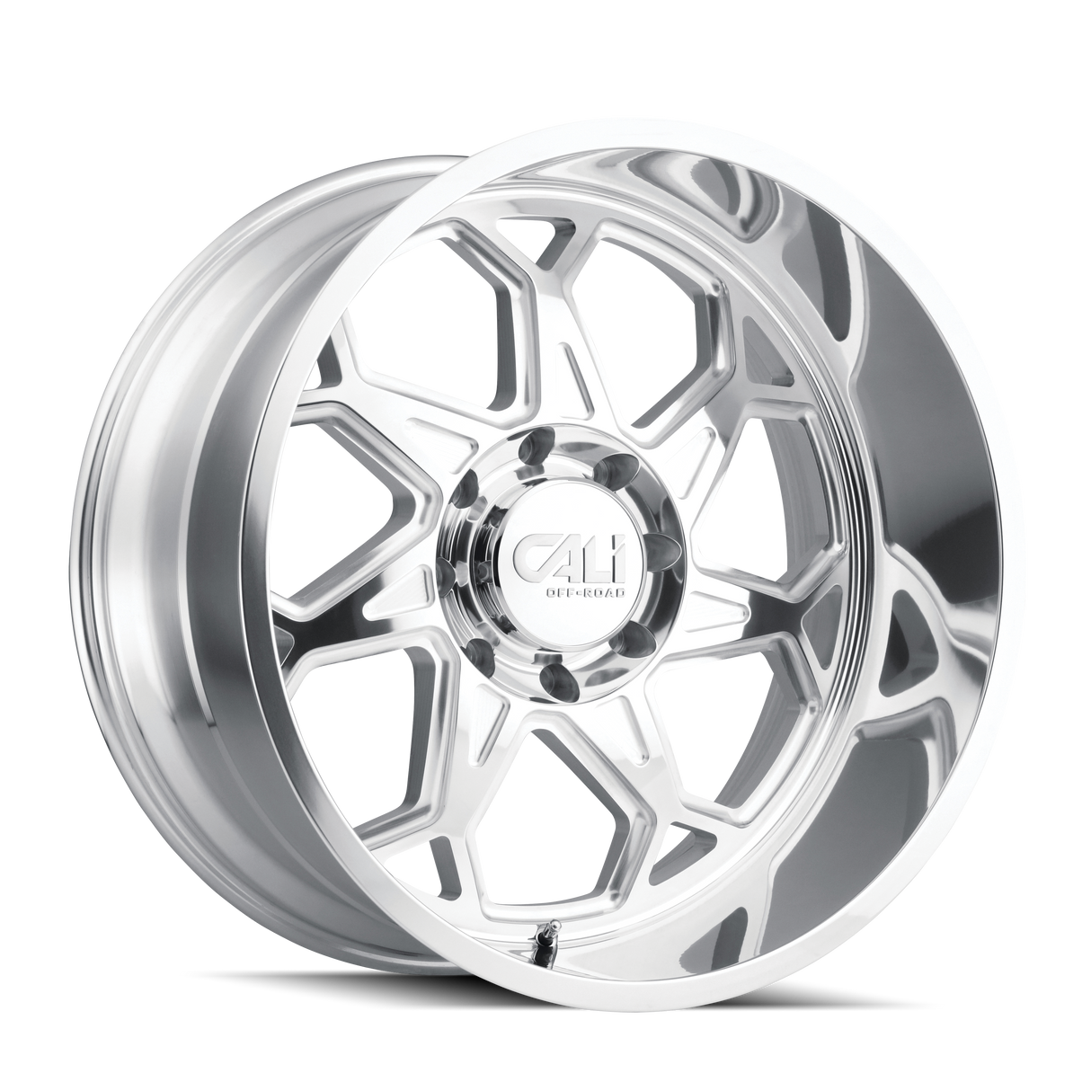 CALI OFF-ROAD SEVENFOLD POLISHED 24x12.0 6x139.7 et-51 106