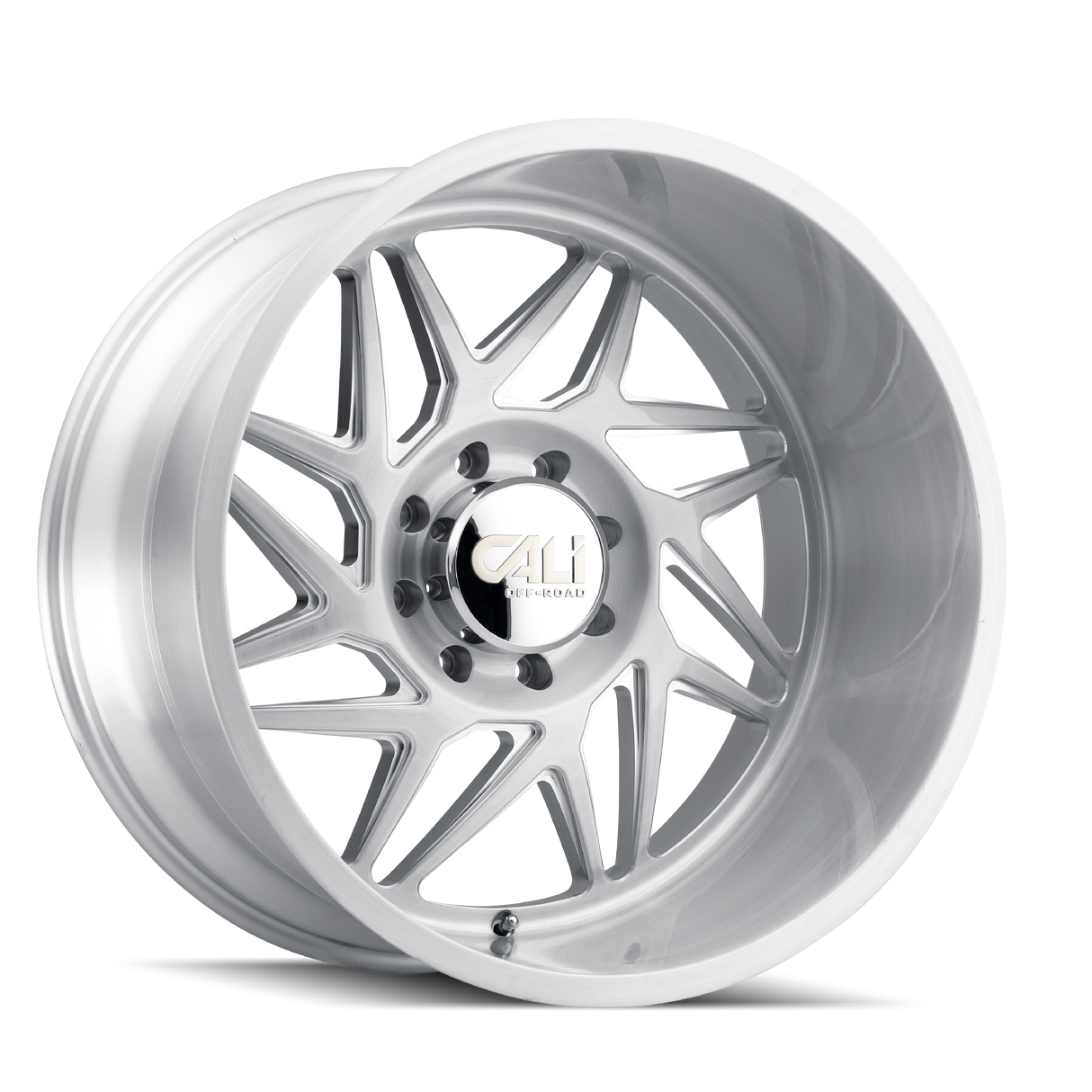 CALI OFF-ROAD GEMINI BRUSHED MILLED 20x10.0 8x170 et-25 125.2