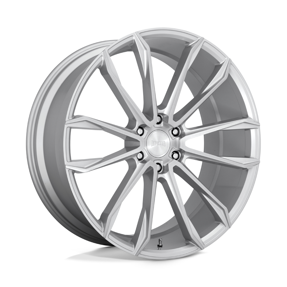 DUB 1PC S248 CLOUT GLOSS SILVER BRUSHED 24X10 6x139.7 et30 106.1