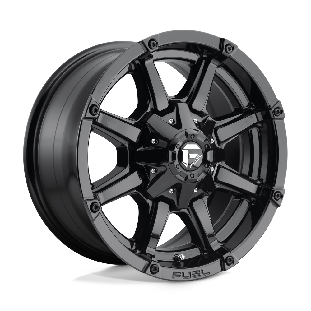Fuel 1PC D575 COUPLER GLOSS BLACK 20X9 6x135/6x139.7 et20 106.1