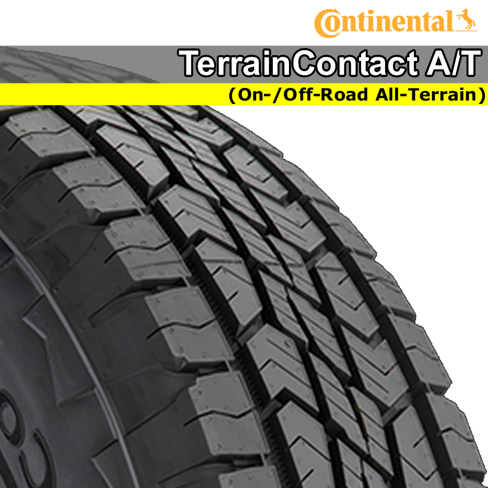 Continental TerrainContact A/T 245/70R17 110T SL #15506810000