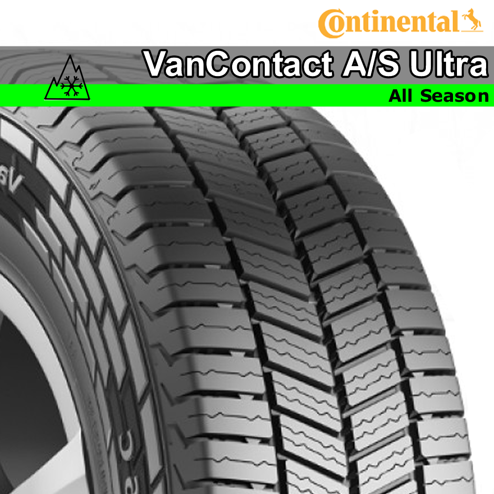 Continental VanContact A/S Ultra 235/65R16C 121/119R LRE #04517760000