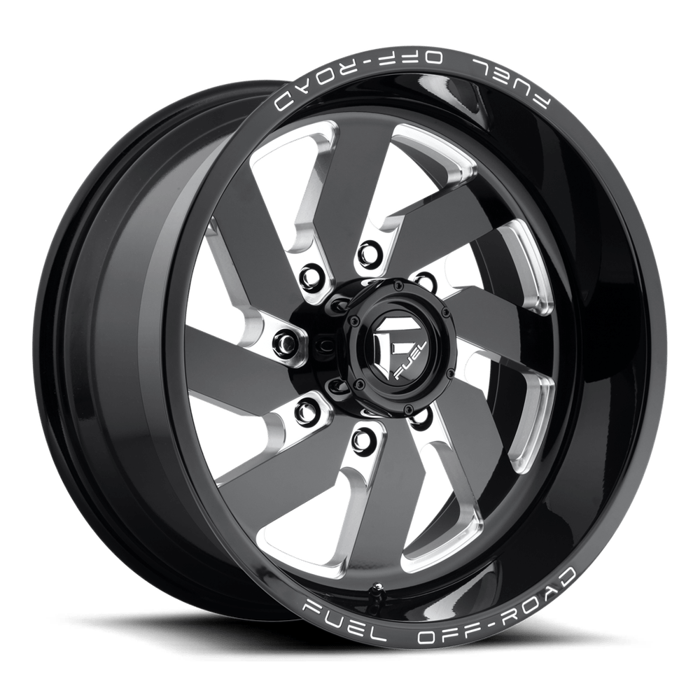 Fuel 1PC D582 TURBO GLOSS BLACK MILLED 20X10 8x165.1 et-18 125.1