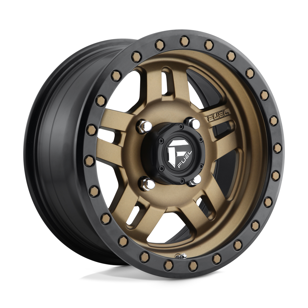 Fuel UTV D583 ANZA 4+3 MATTE BRONZE BLACK BEAD RING 14X7 4x156 et13 132