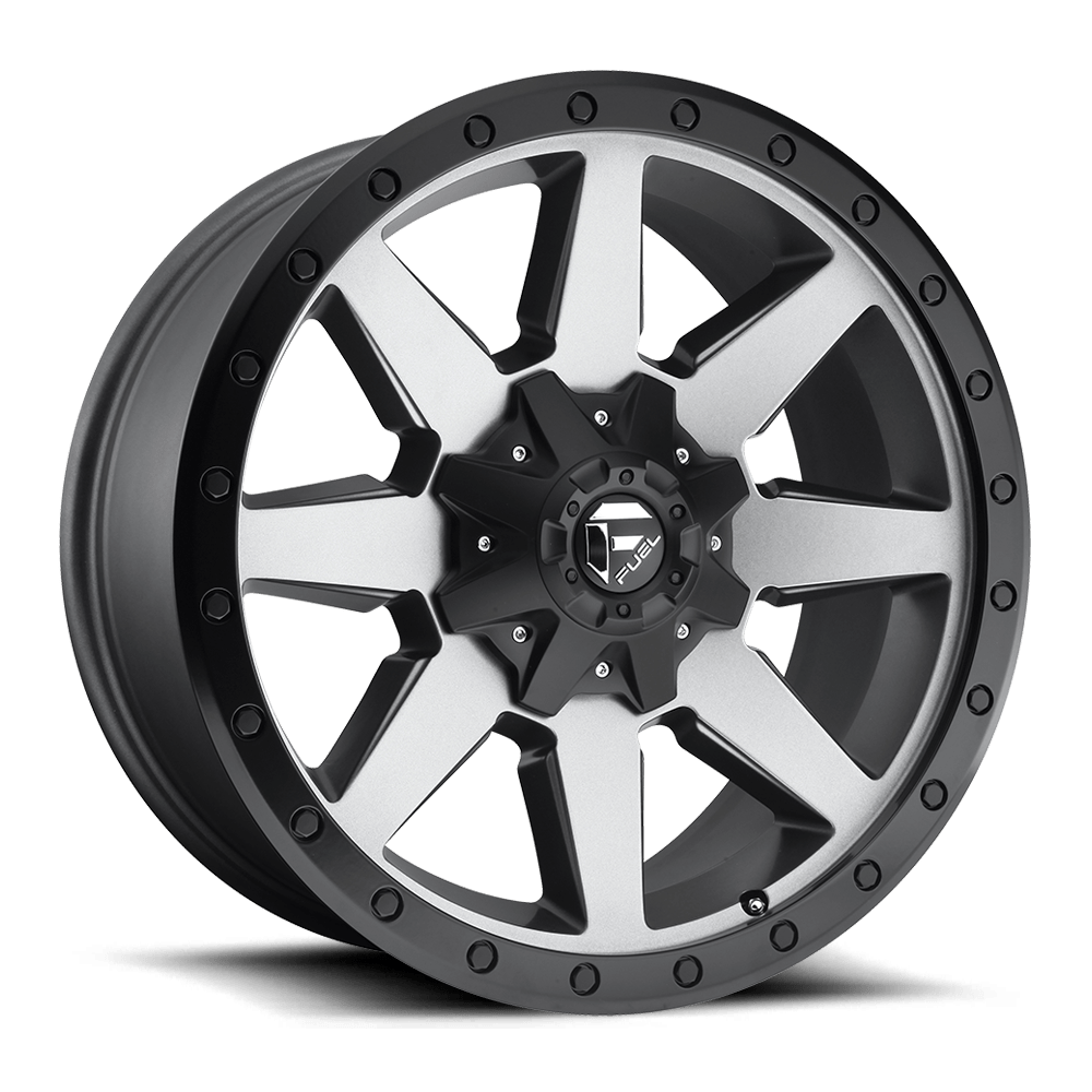 Fuel 1PC D599 WILDCAT MATTE GUN METAL BLACK BEAD RING 20X9 6x135/6x139.7 et1 106.1