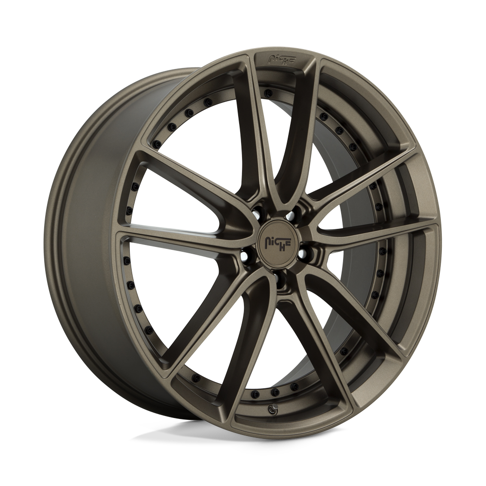 Niche 1PC M222 DFS MATTE BRONZE 22X9 5x114.3 et38 72.56