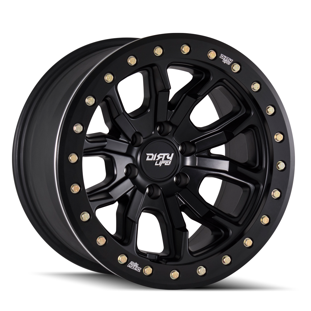DIRTY LIFE DT-1 SATIN BLACK 17x9.0 6x135 et-12 87.1