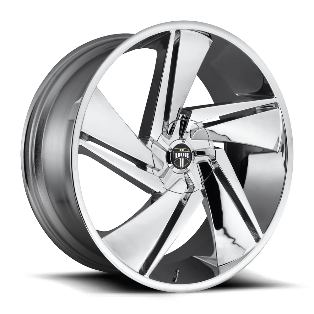 DUB 1PC S246 FADE CHROME PLATED 24X10 BLANK et32 72.56