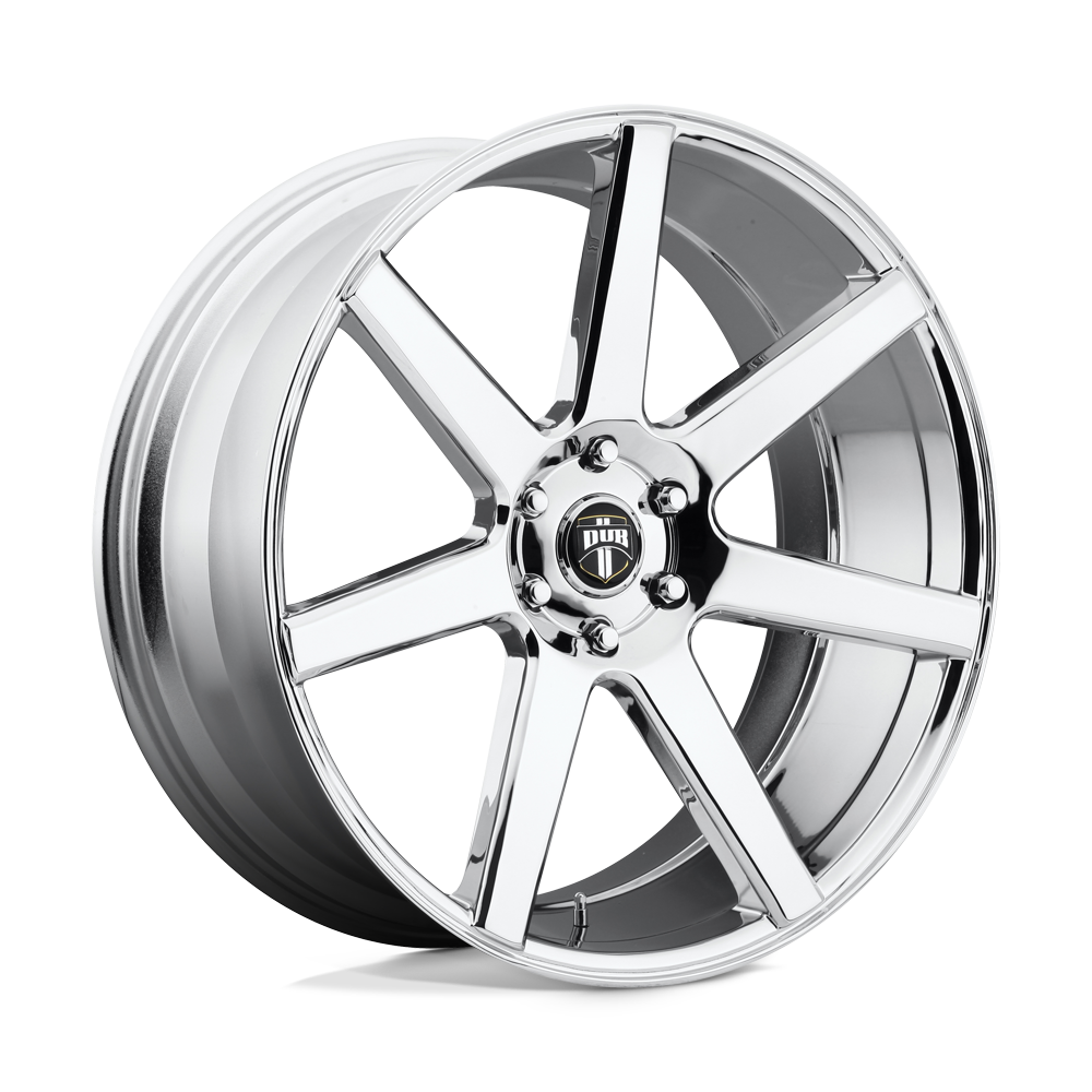DUB 1PC S126 FUTURE CHROME PLATED 24X10 6x139.7 et20 106.1