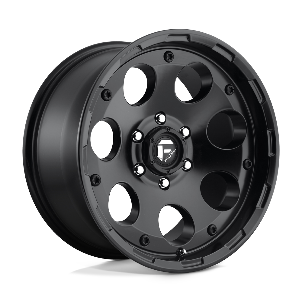 Fuel 1PC D608 ENDURO MATTE BLACK 20X9 5x127 et1 78.1