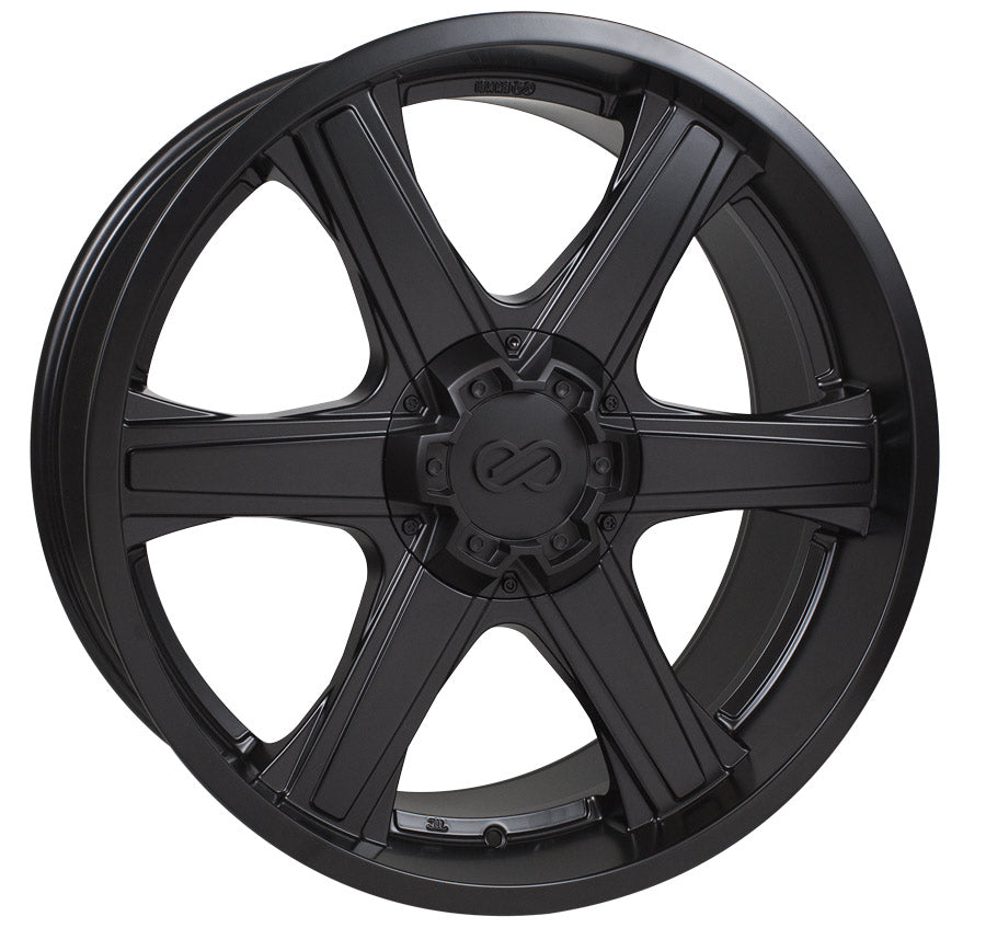 Enkei blackhawk matte black 22X9.5 6X139 et30 CB78 - 503-2295-8330BK