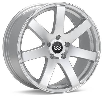 Enkei br7 silver machined 17X7.5 5X100 et45 CB72.6 - 481-775-8045SM