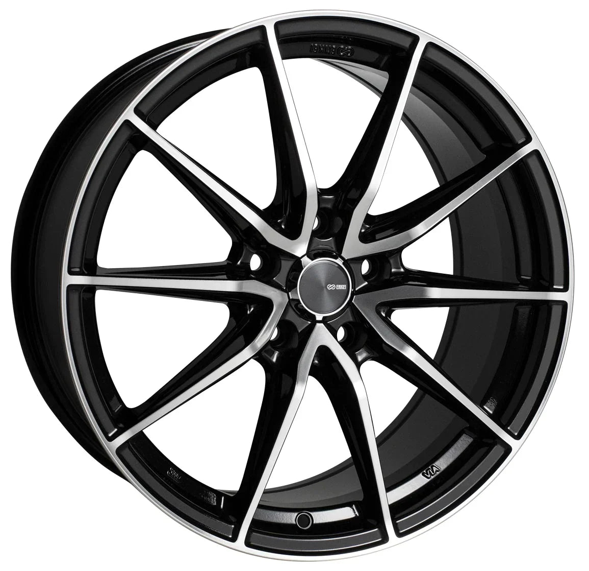 Enkei draco black mach 18X8 5X114 et35 CB72.6 - 509-880-6535BKM