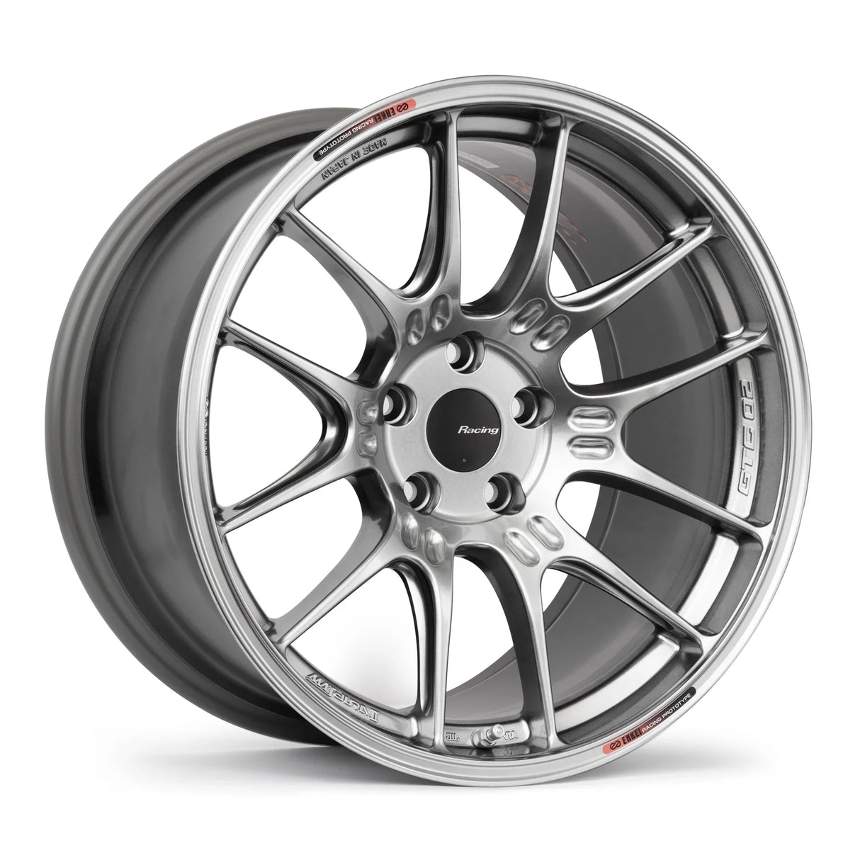 Enkei gtc02 hyper silver 18X10 5X112 et32 CB66.5 - 534-810-4432HS
