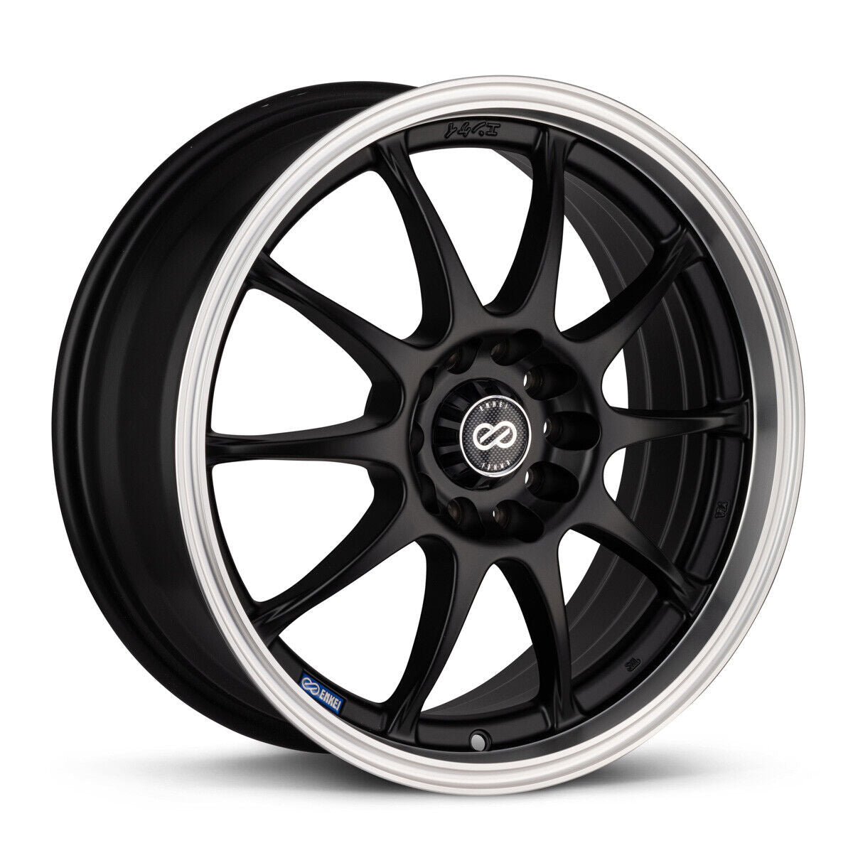 Enkei j speed black paint 15x8.0 4X100 et25 CB72.6 - 464-580-4925BK