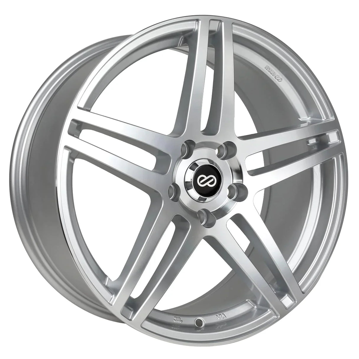 Enkei rsf5 silver mach 16X7 5X100 et45 CB72.6 - 479-670-8045SM