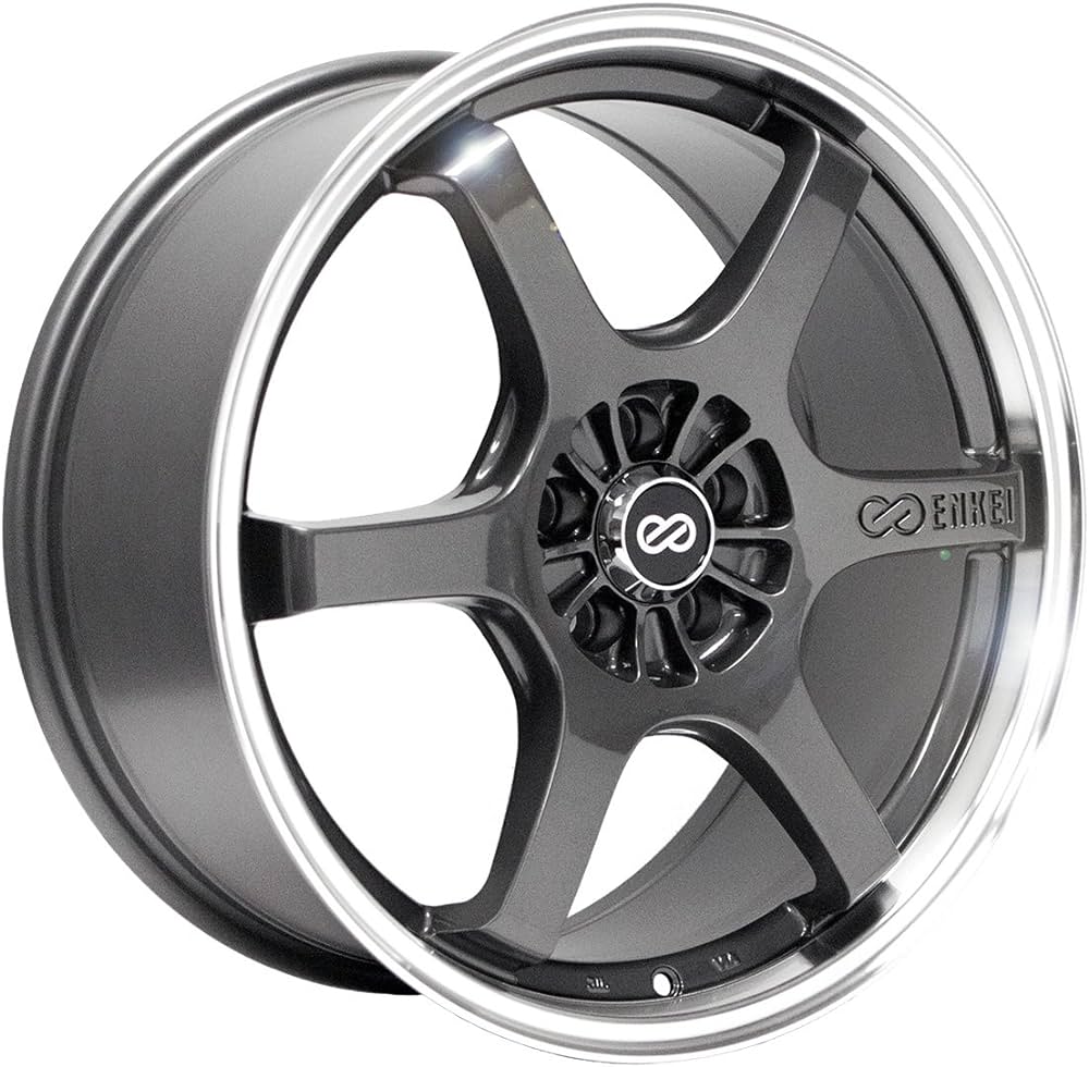 Enkei sr6 gunmetal 18x8.0 5X114 et40 CB72.6 - 473-880-6540GM