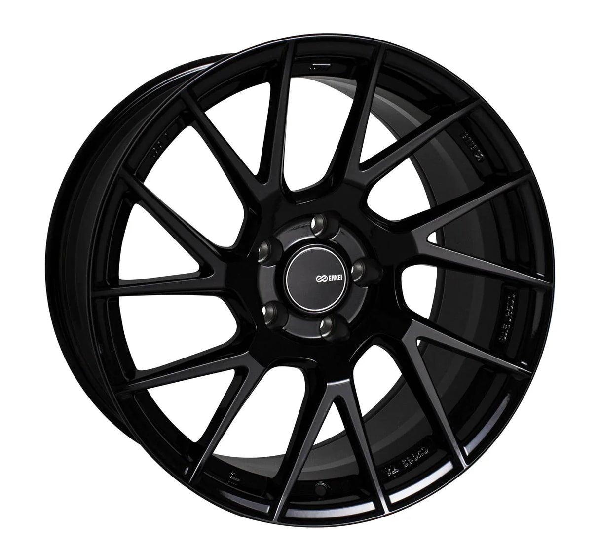 Enkei tm7 black paint 18X9.5 5X100 et45 CB72.6 - 507-895-8045BK