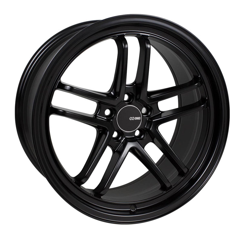 Enkei tsp5 matte black 17x8.0 5X114 et35 CB72.6 - 497-780-6535BK
