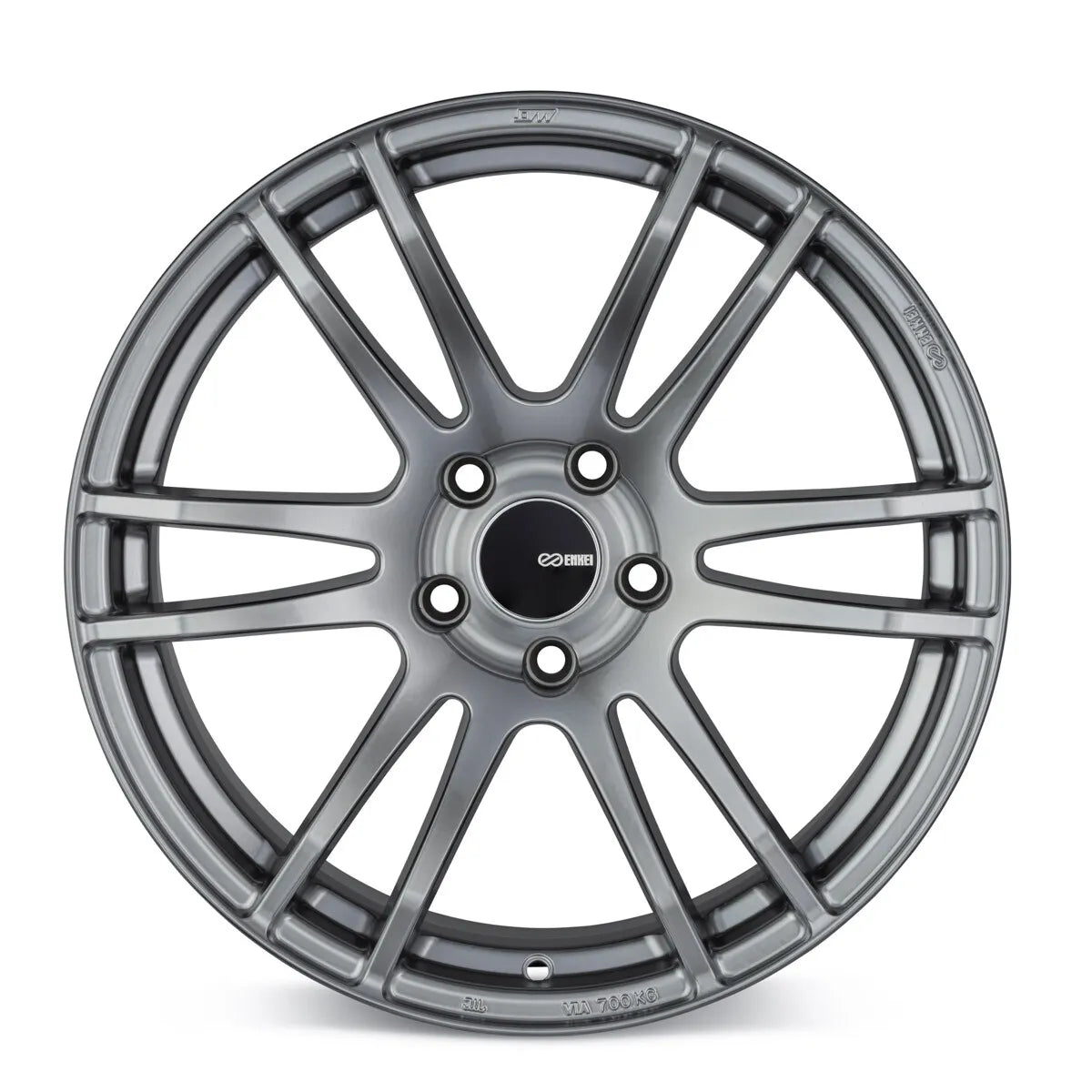 Enkei tsp6 hyper silver 18X8 5X114 et45 CB72.6 - 486-880-6545HS