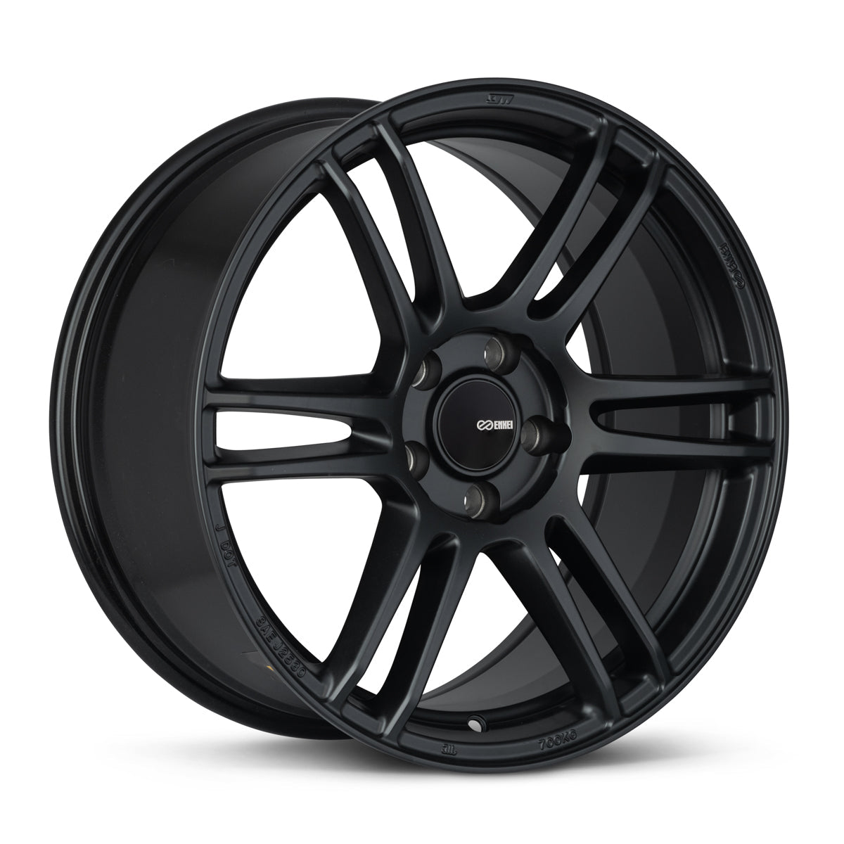 Enkei tsr 6 gloss black 18X8.5 5X100 et45 CB72.6 - 530-885-8045BK-HG