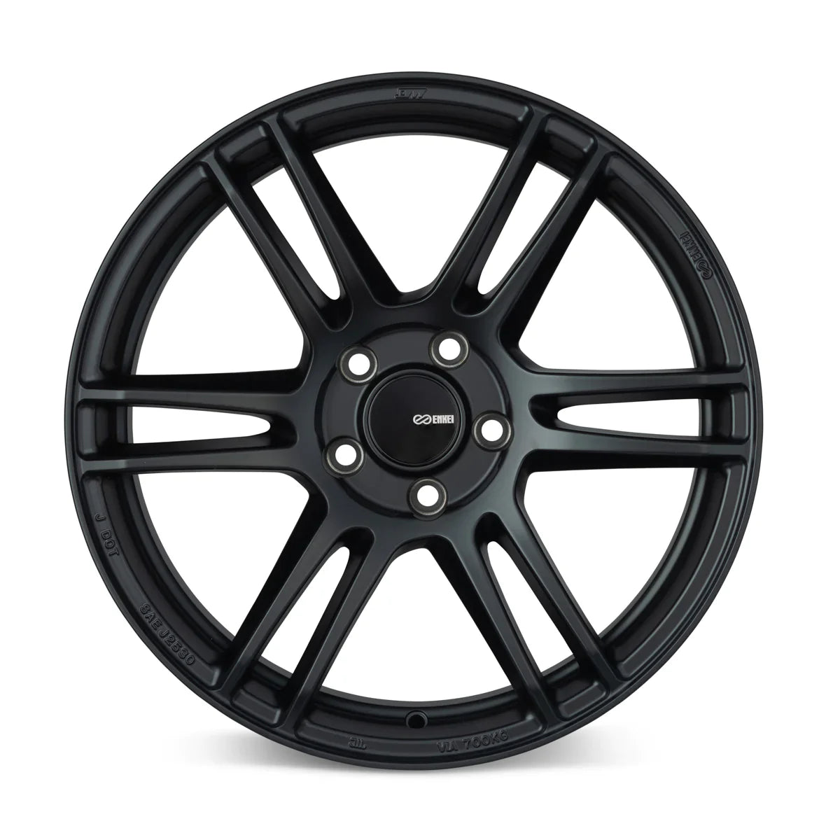 Enkei tsr 6 half gloss black 18X9.5 5X100 et45 CB72.6 - 530-895-8045BK-HG