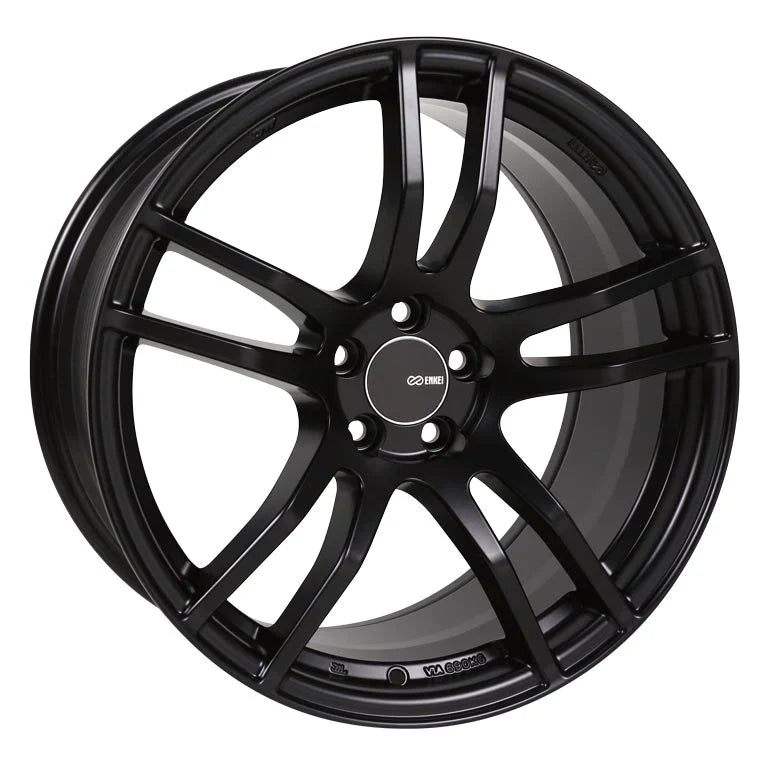 Enkei tx5 black paint 17X9 5X100 et45 CB72.6 - 491-790-8045BK
