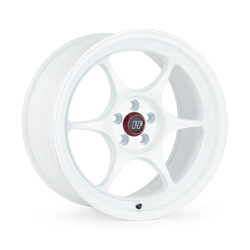 ENKEI PF06 15x8 +35 4x100 CB67 WHITE MACHINED