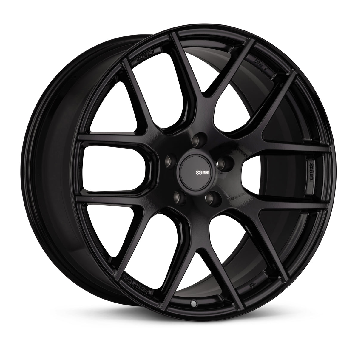 ENKEI XM-6 20x8.5 +40 5x127 CB72.6 GLOSS BLACK