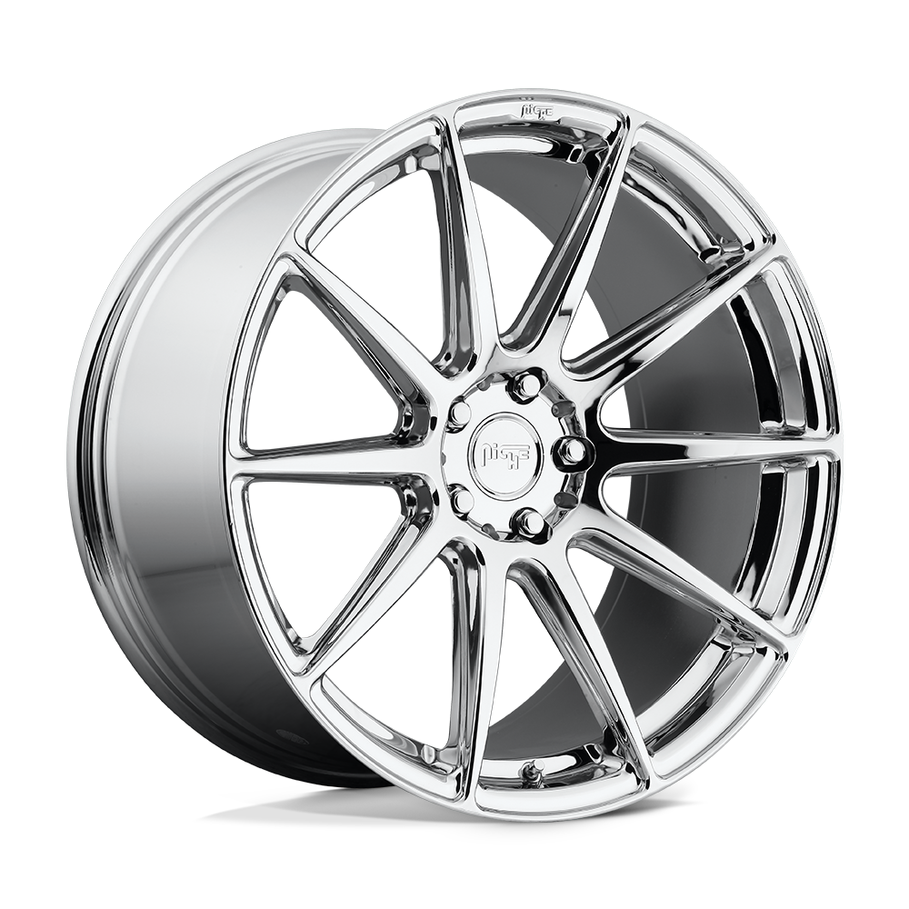 Niche 1PC M148 ESSEN CHROME PLATED 20X9 5x120 et35 72.56