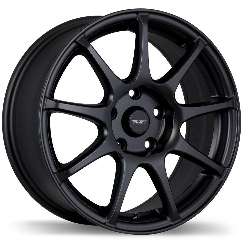 Fast Wheels Orbit Matte Black 15x6.5 5x114.3  et40 73 F207-1565-65FN+40E730