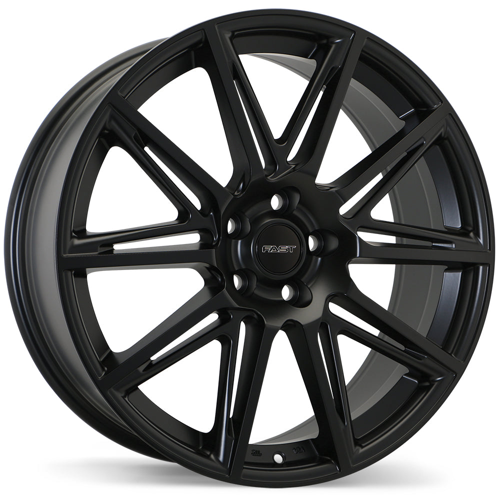 Fast Wheels Switch Satin Black 19x8.0 5x114.3  et45 67.1 F212-1980-65BT+45C671