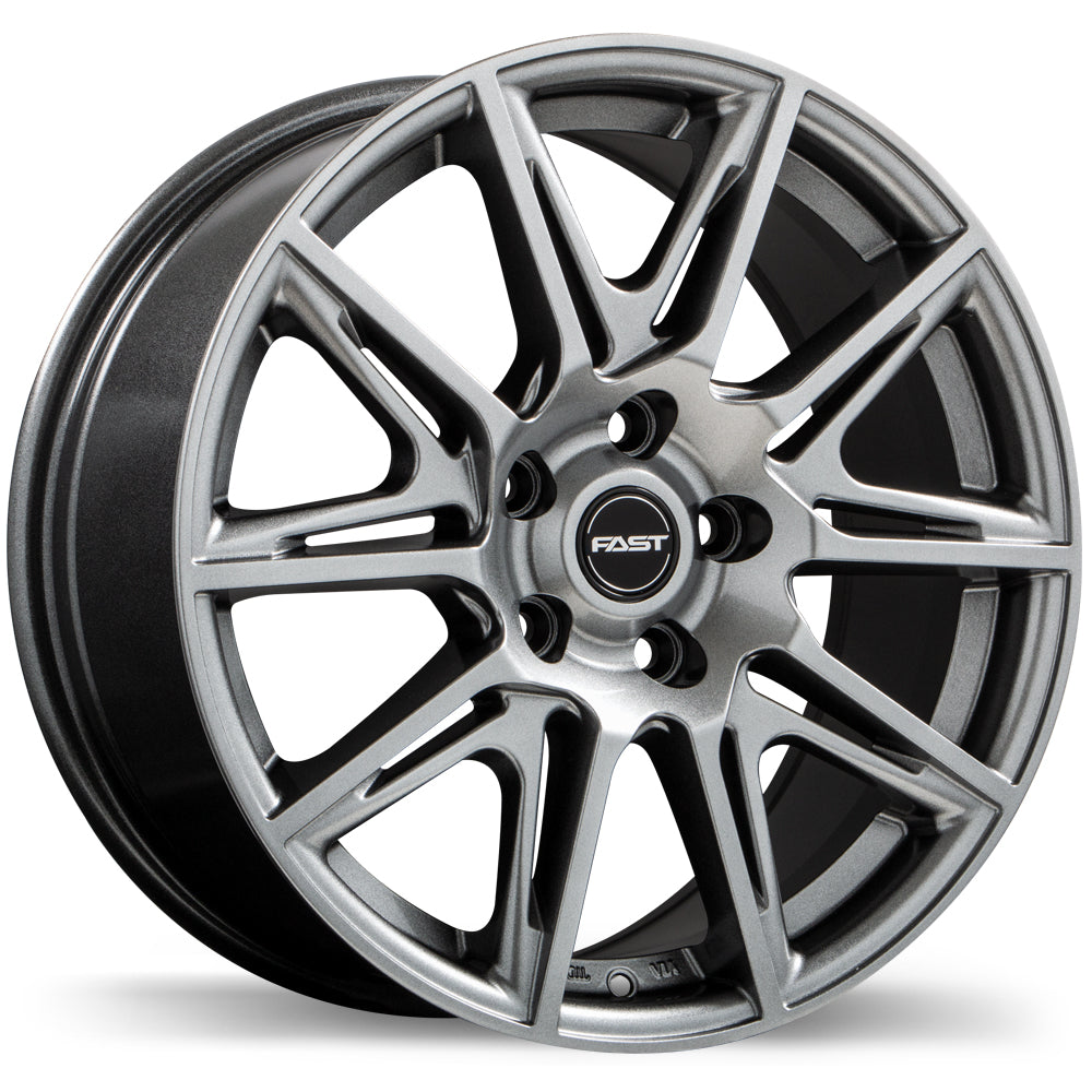 Fast Wheels Switch Titanium 18x8.0 5x114.3  et35 66.1 F212N-1880-65TN+35C661