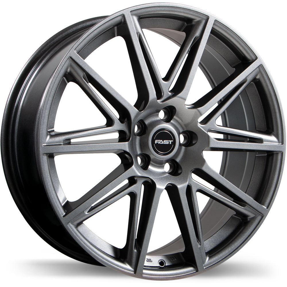 Fast Wheels Switch Titanium 19x8.0 5x114.3  et35 66.1 F212N-1980-65TN+35E661
