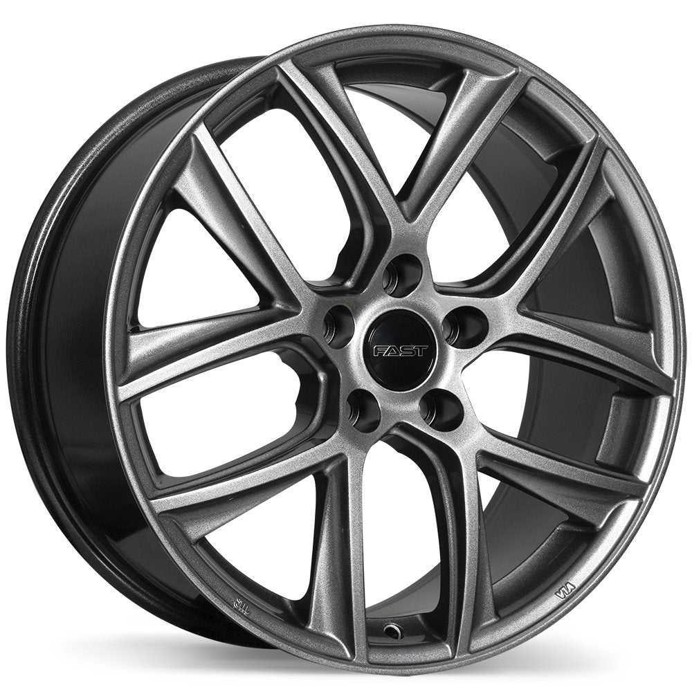 Fast Wheels Tactic Titanium 16x6.5 5x114.3  et40 60.1 F220-1665-65TN+40F601